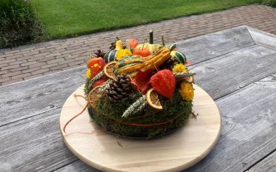 Pompoen / Herfst Workshop 09 oktober  start 19.30 uur